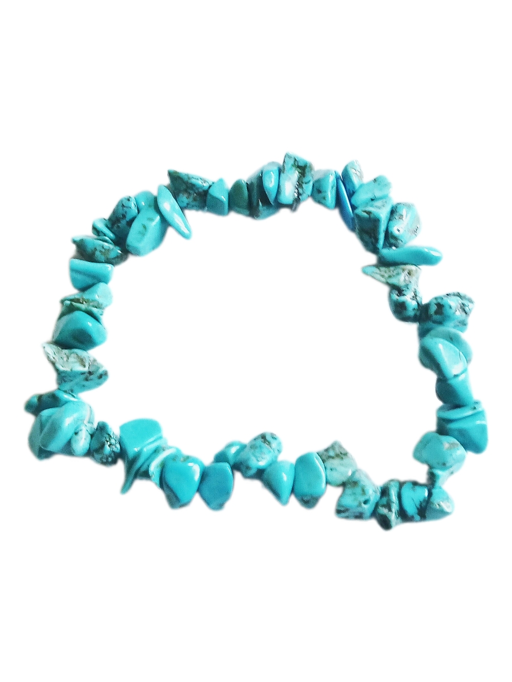 Turquoise Chip Stretch Bracelet NWOT